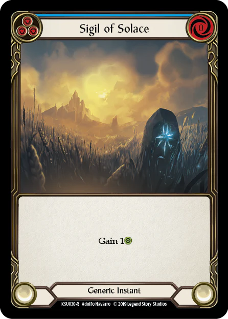 Sigil of Solace (Blue)