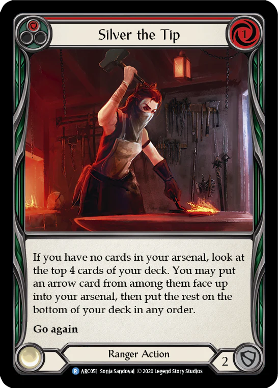Silver the Tip (Red)