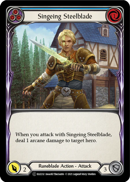 Singeing Steelblade (Blue) - Image 2