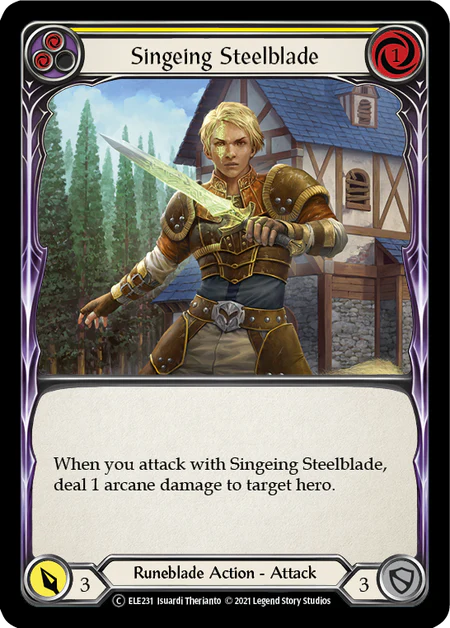 Singeing Steelblade (Yellow) - Image 2