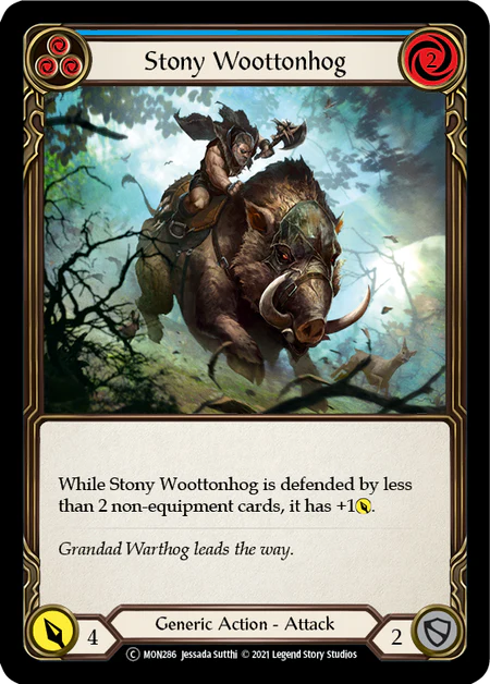 Stony Woottonhog (Blue) - Image 2