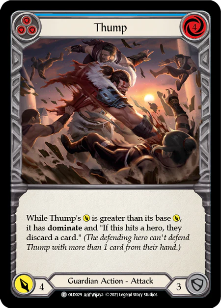 Thump (Blue)