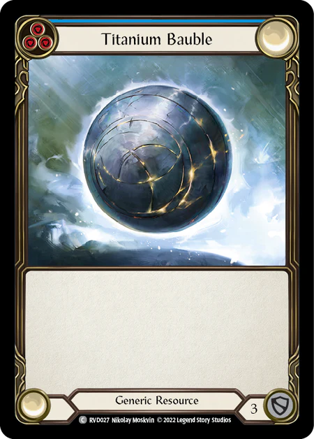 Titanium Bauble (Blue) - Image 2