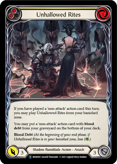 Unhallowed Rites (Yellow) - Image 2