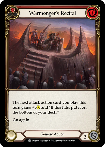 Warmonger's Recital (Red) - Image 2