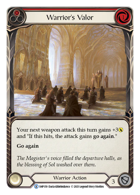 Warrior's Valor (Red) - Image 2