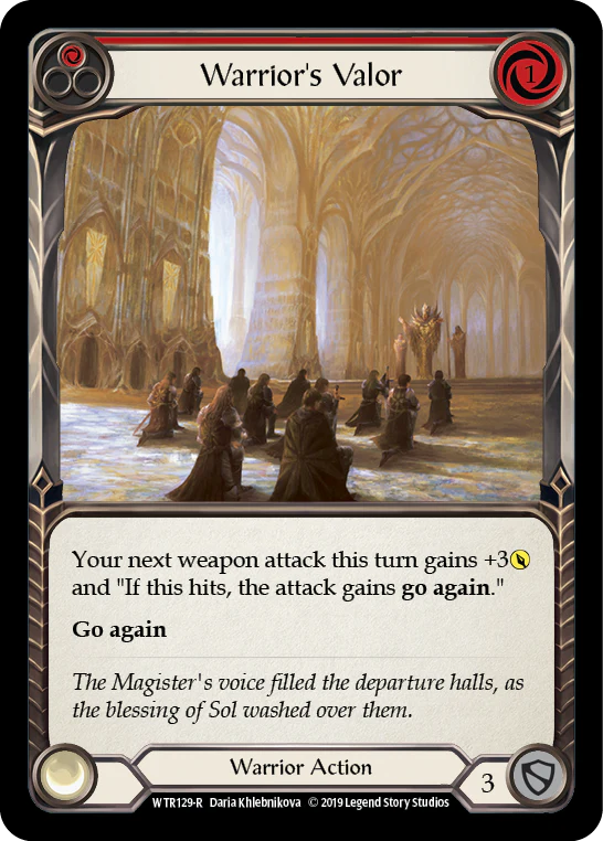 Warrior's Valor (Red) - Image 3