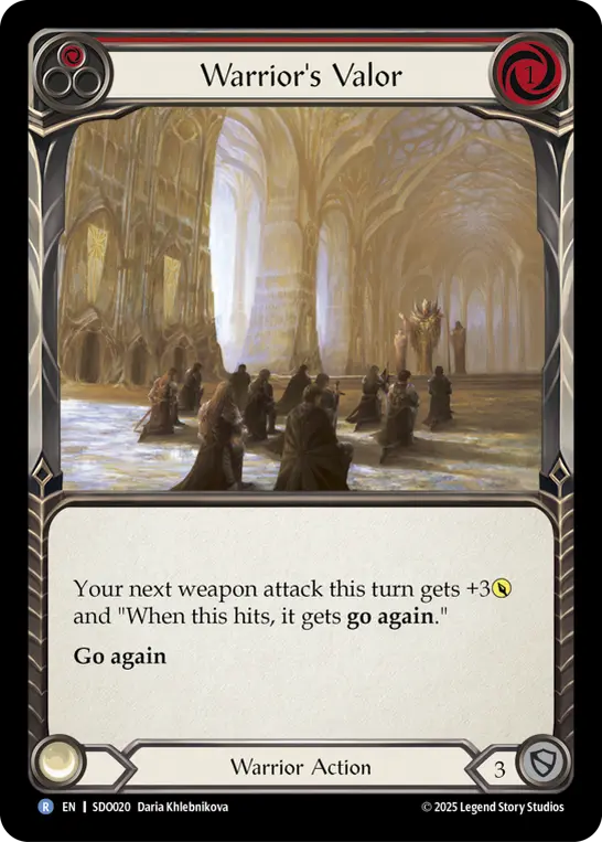 Warrior's Valor (Red) - Image 5