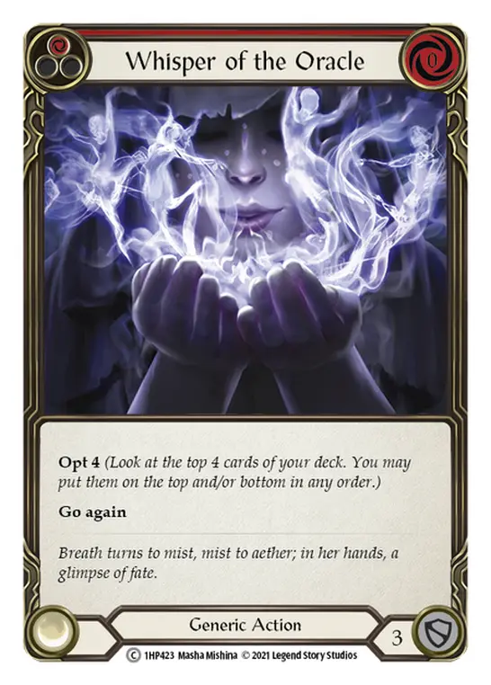 Whisper of the Oracle (Red) - Image 2